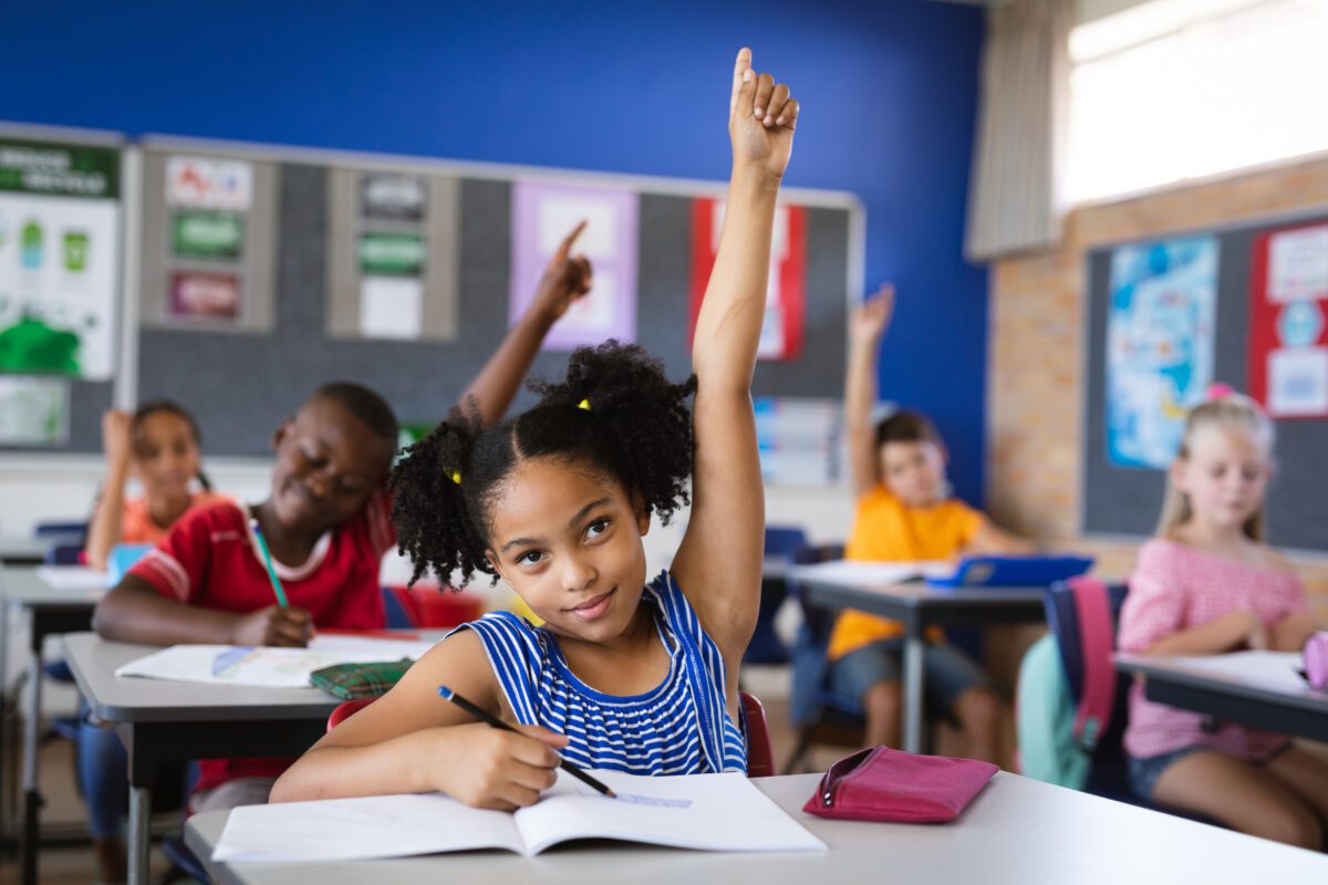 Students in the classroom